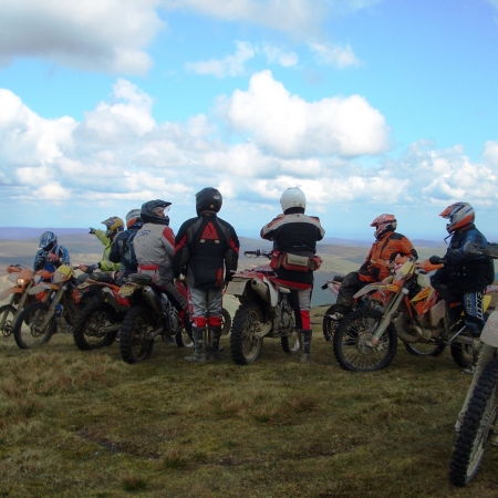 Another perfect day trail riding North Wales