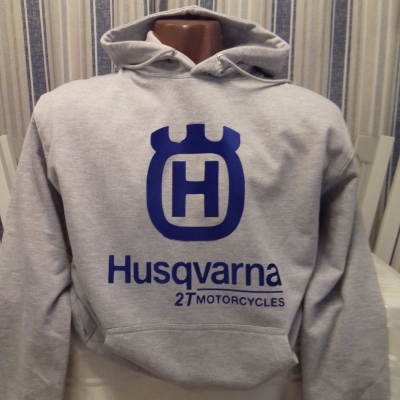 HUSQVARNA GREY HOODIE