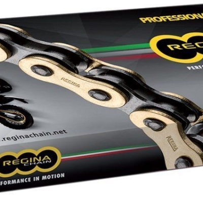 Regina ZSE -Z Ring Ultra Heavy Duty Gold Chain 520 x 118 KTM YAMAHA HONDA